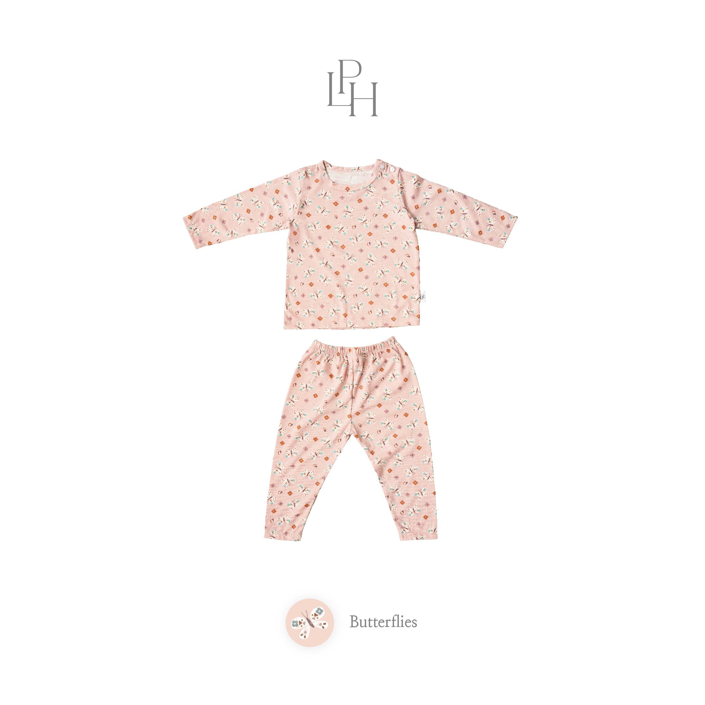 Little Wear Shoulder Button Long Set 31.0