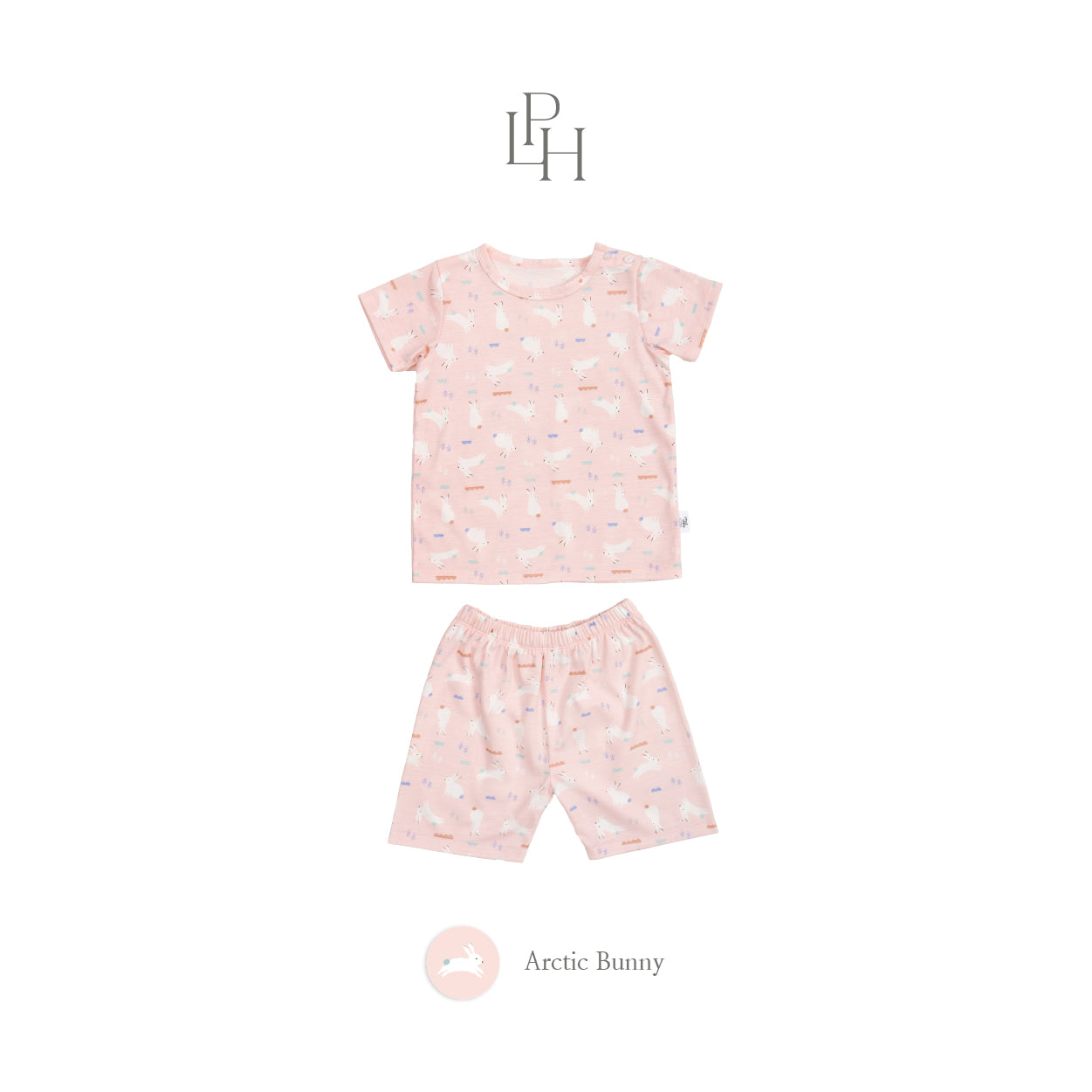 Little Wear Shoulder Button Short Set 34.0