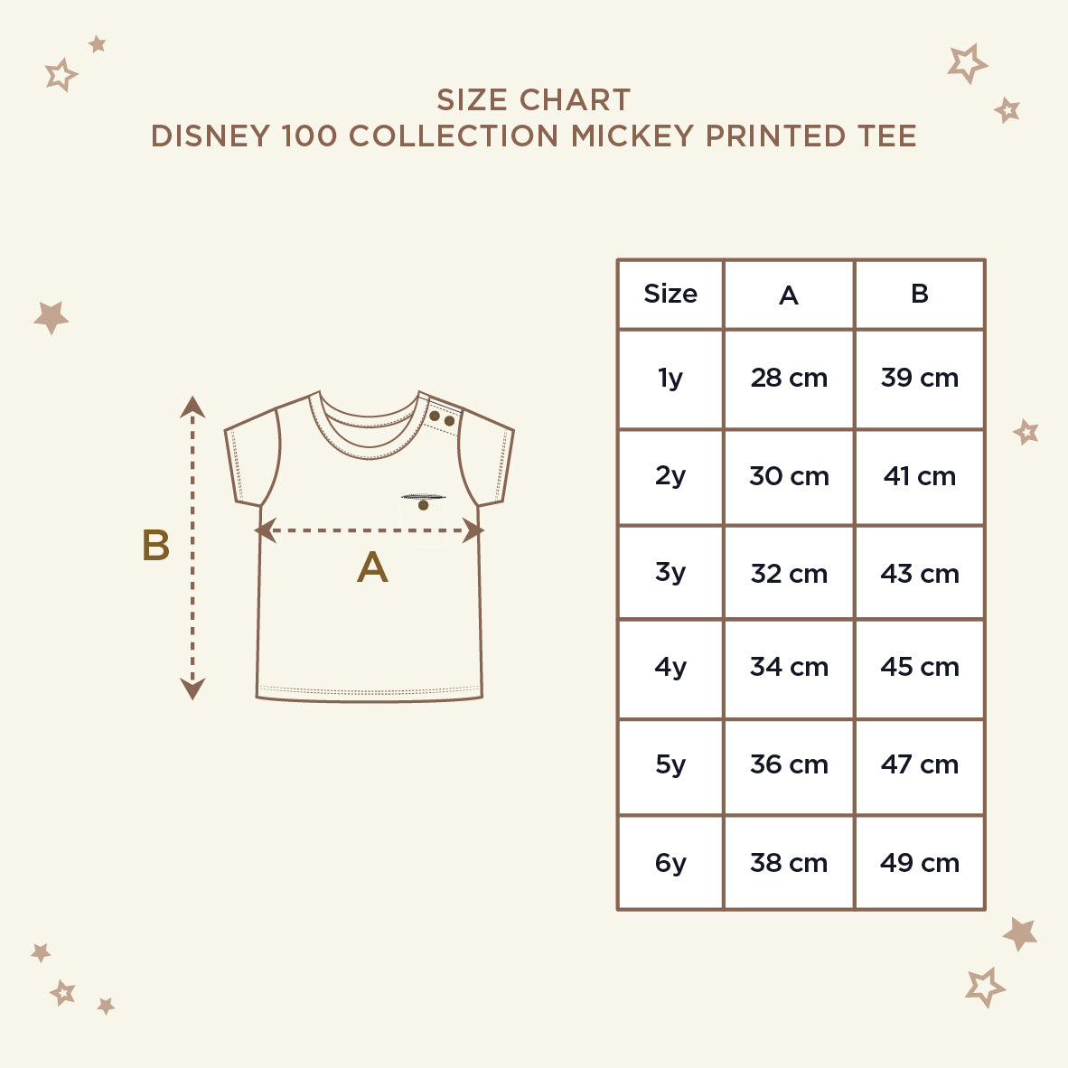 Disney 100 Collection Mickey Printed Tee
