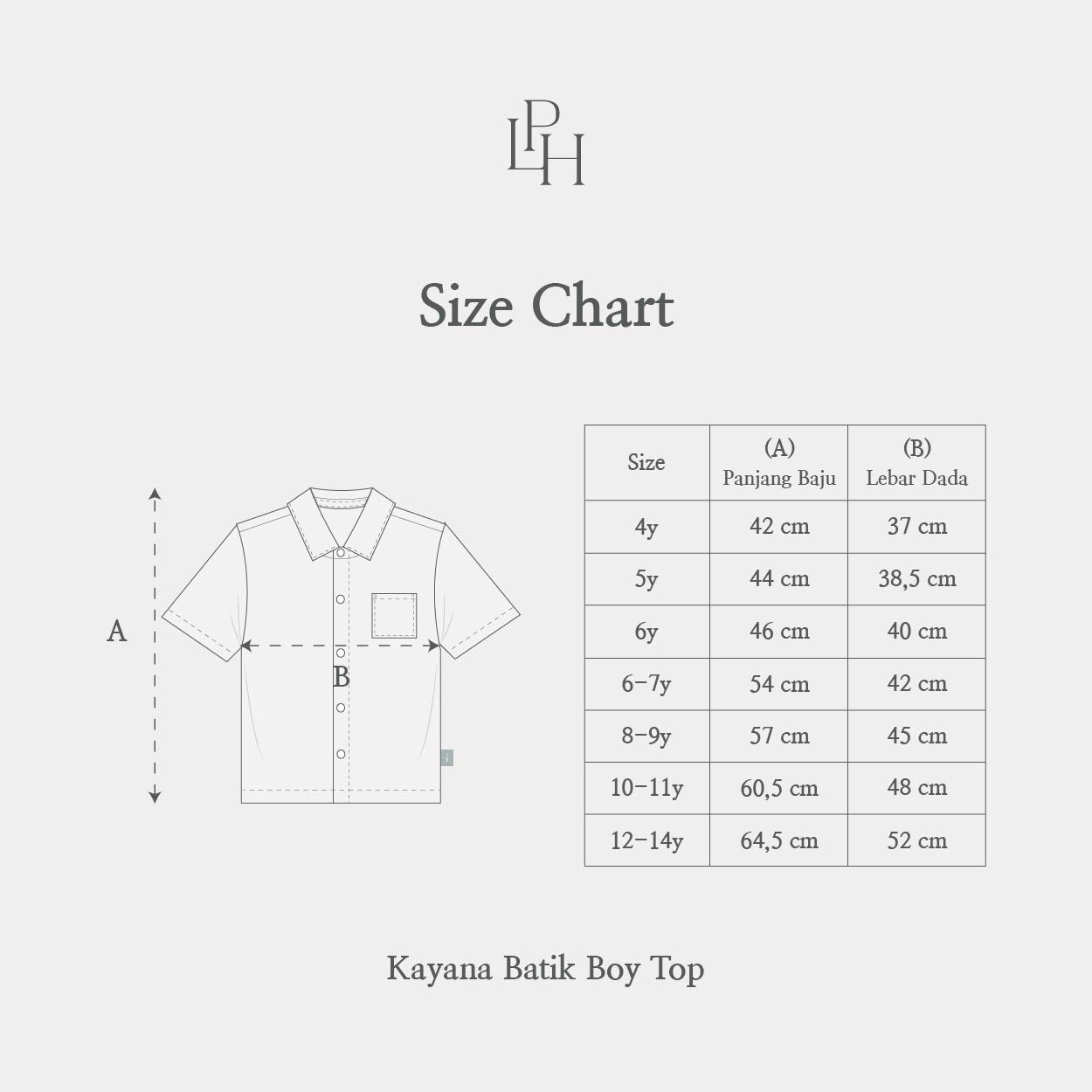 Kayana Batik Boy Top