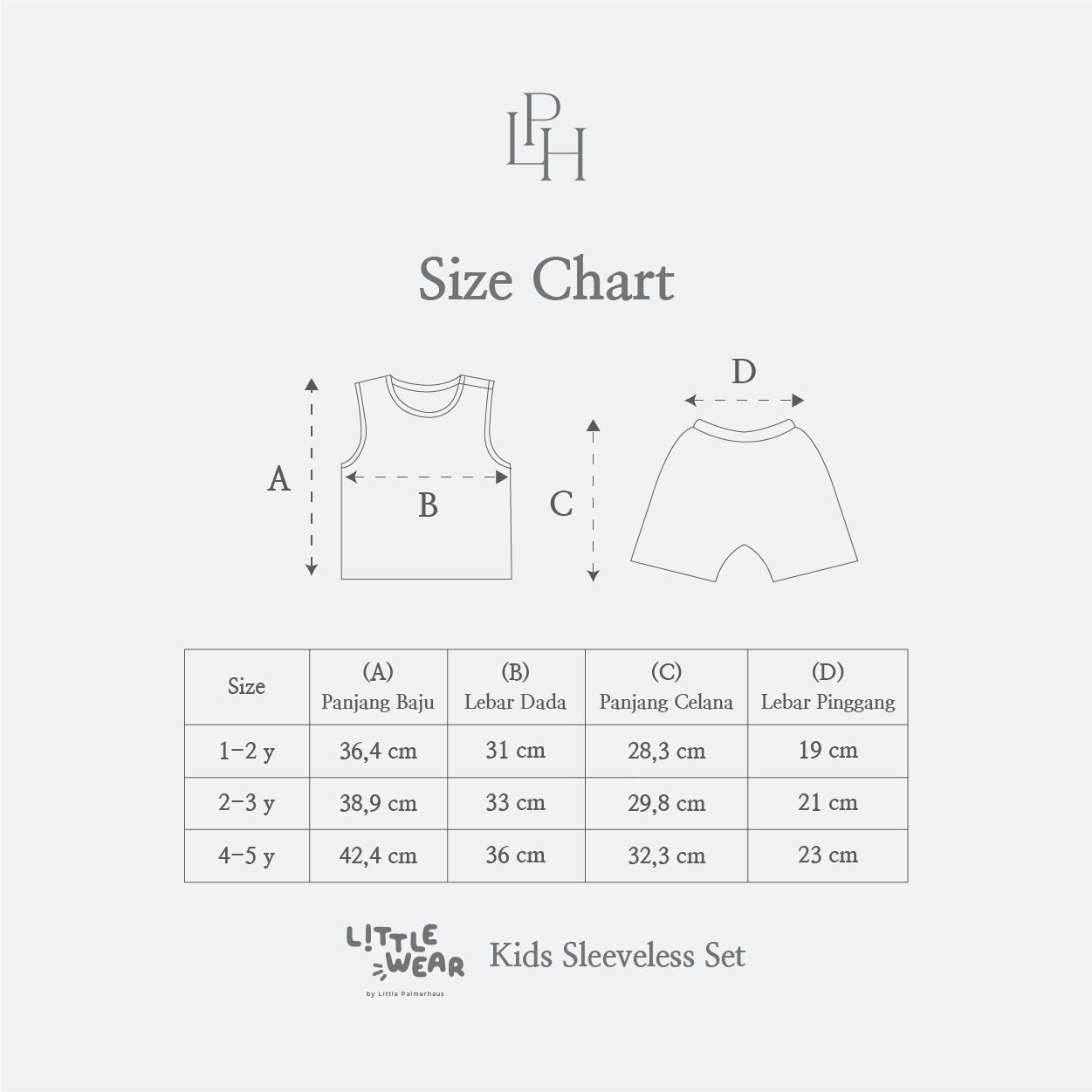 Little Wear Kids Sleeveless  Set 34.0