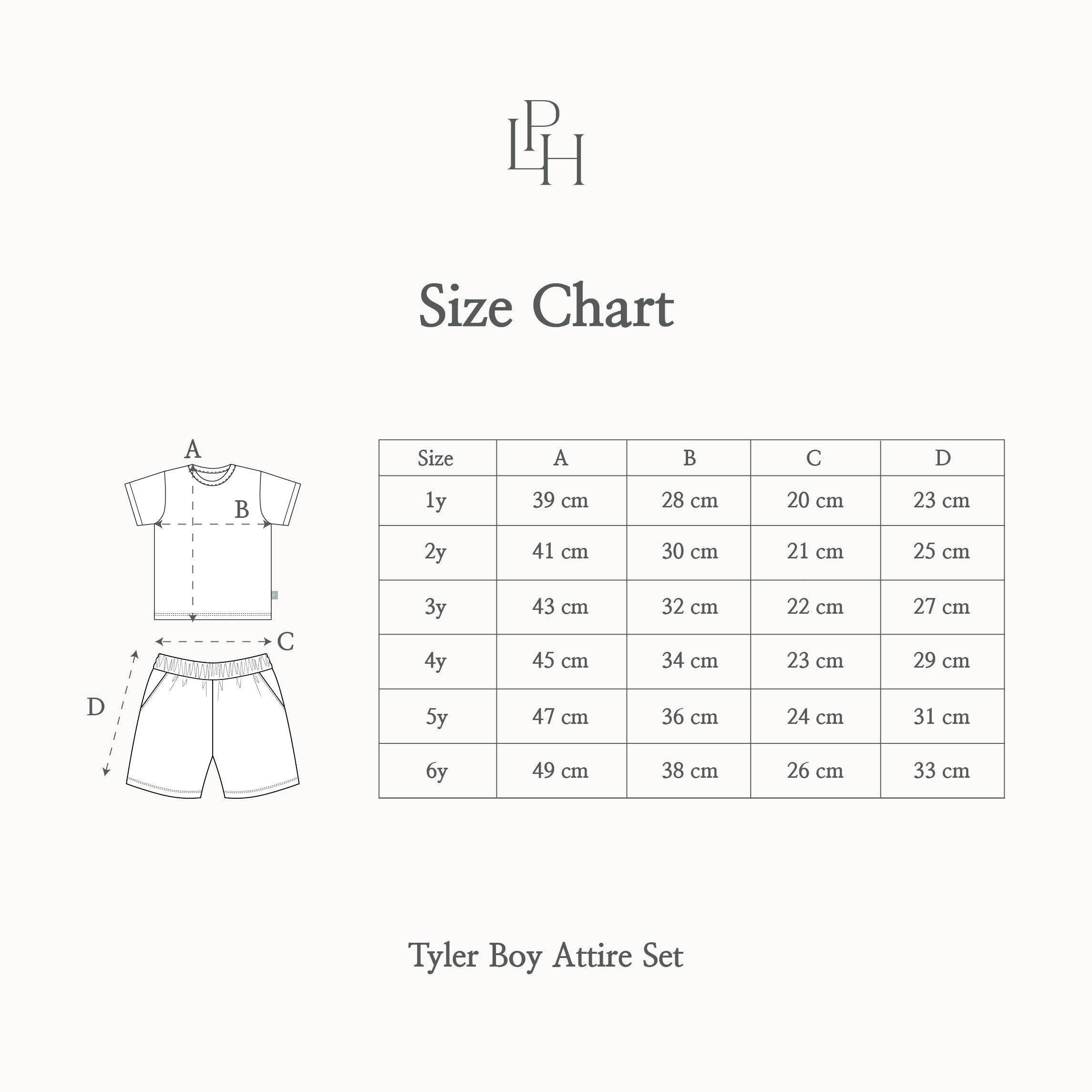 Tyler Boy Attire Set