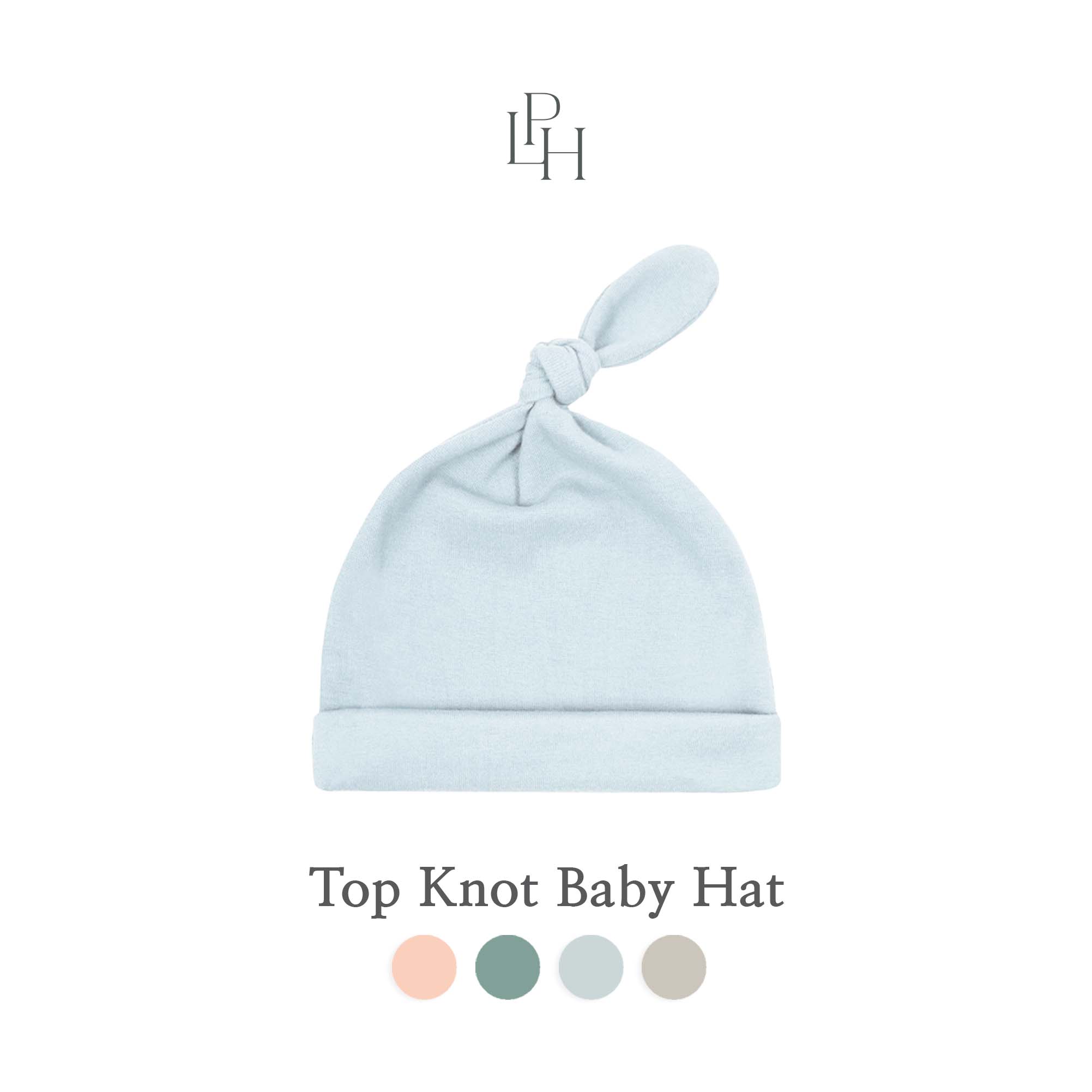 Top Knot Baby Hat