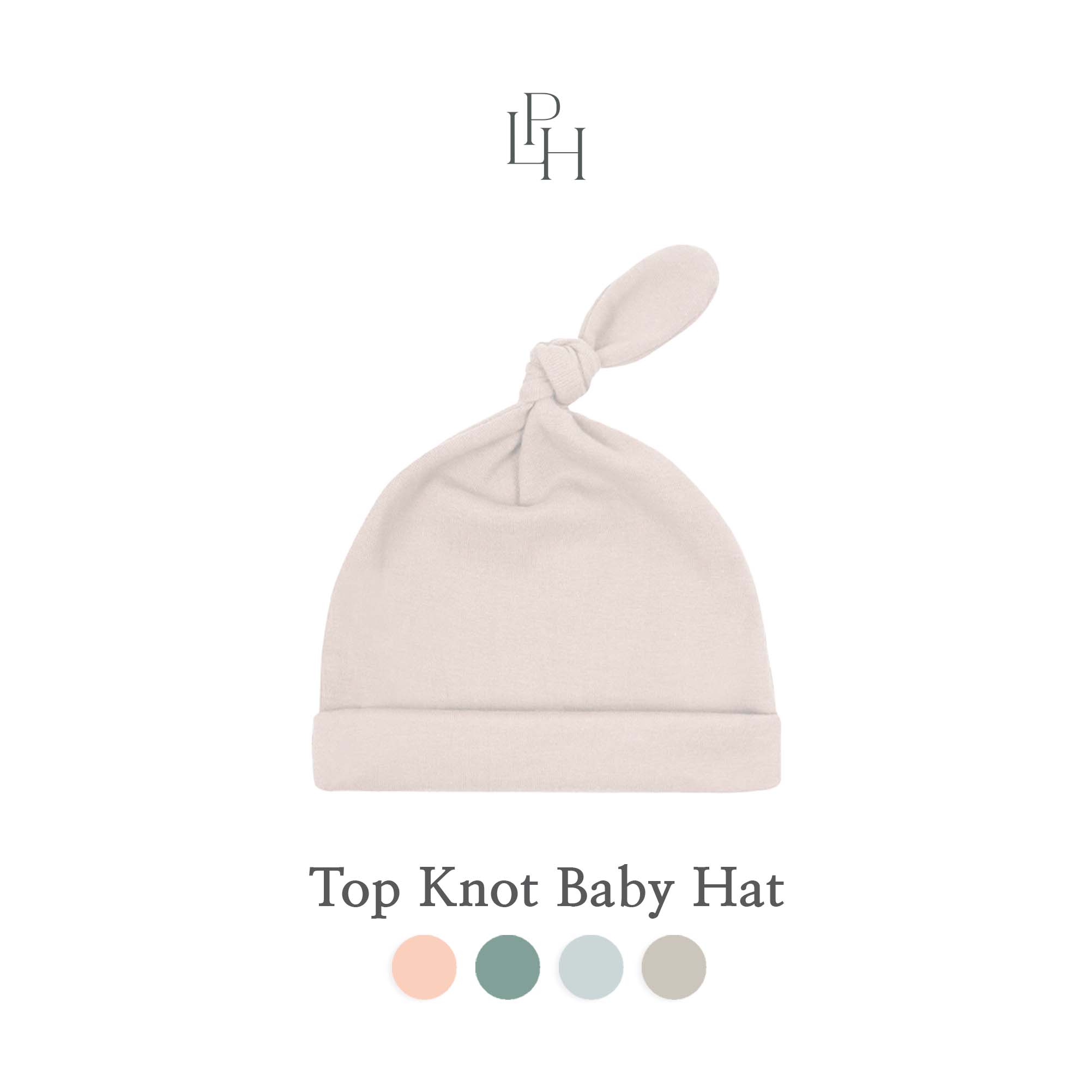 Top Knot Baby Hat