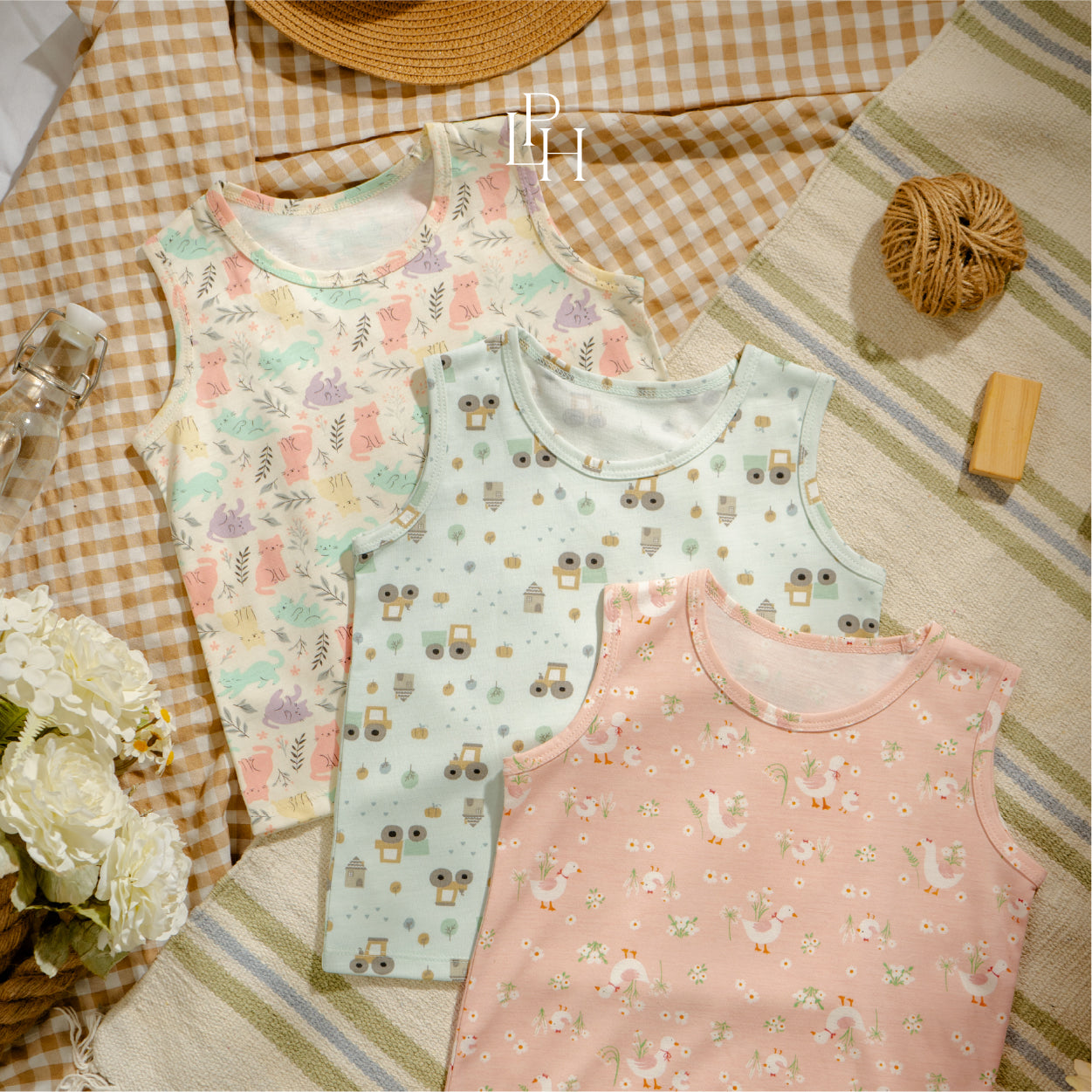 Little Wear Kids Sleeveless Set 40.0