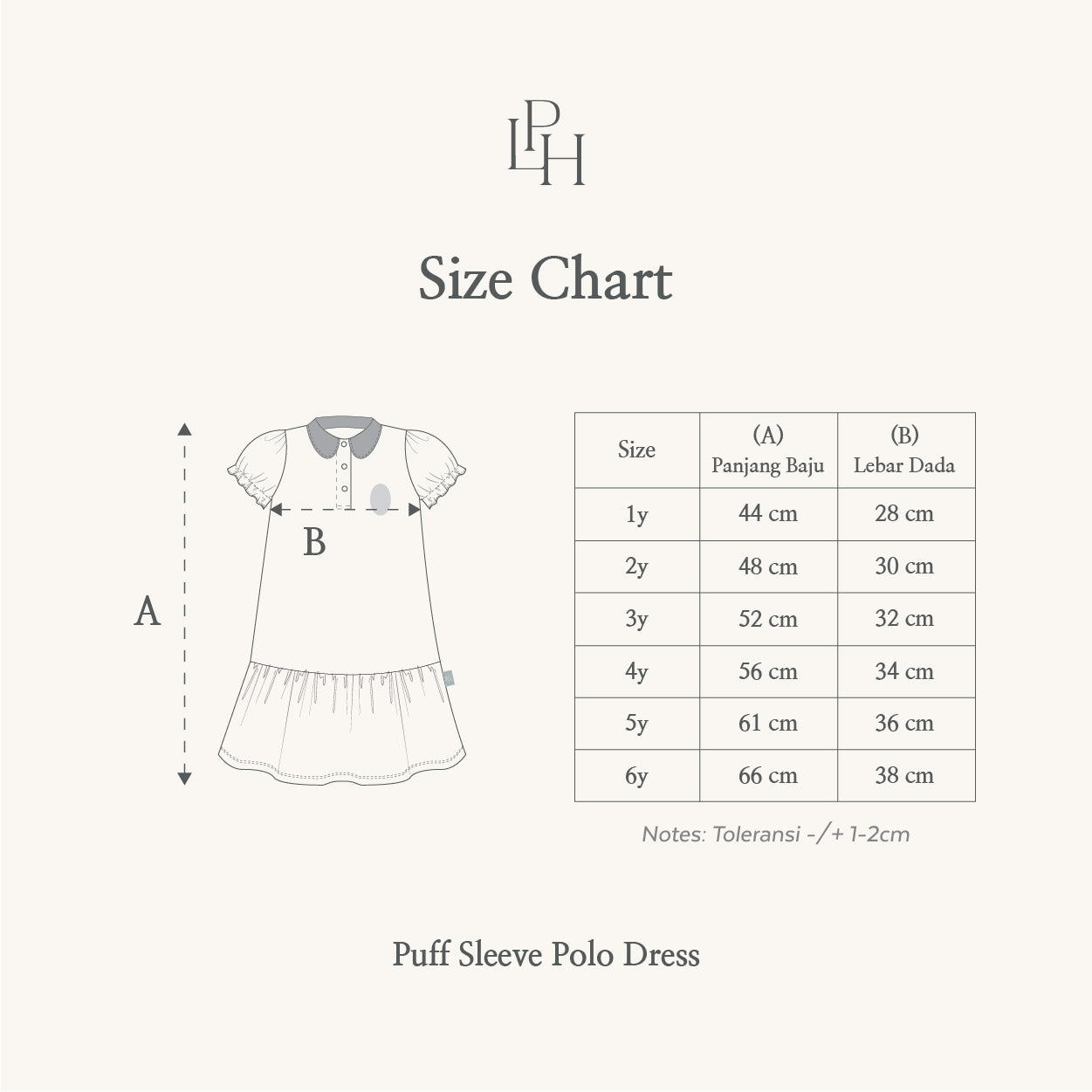 Puff Sleeve Polo Dress