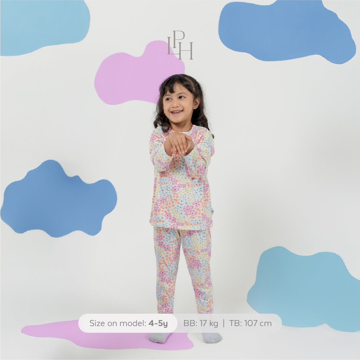 Little Wear Shoulder Button Long Set 38.0