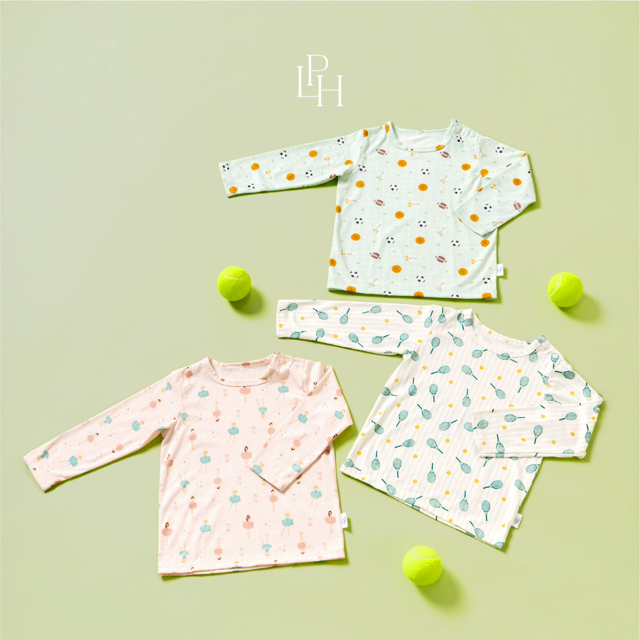 Little Wear Shoulder Button Long set 35.0
