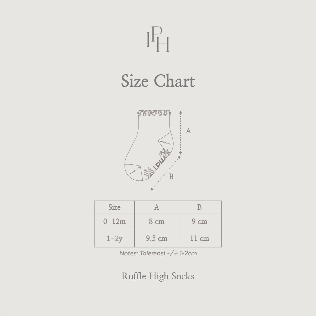 Ruffle High Socks 1.0