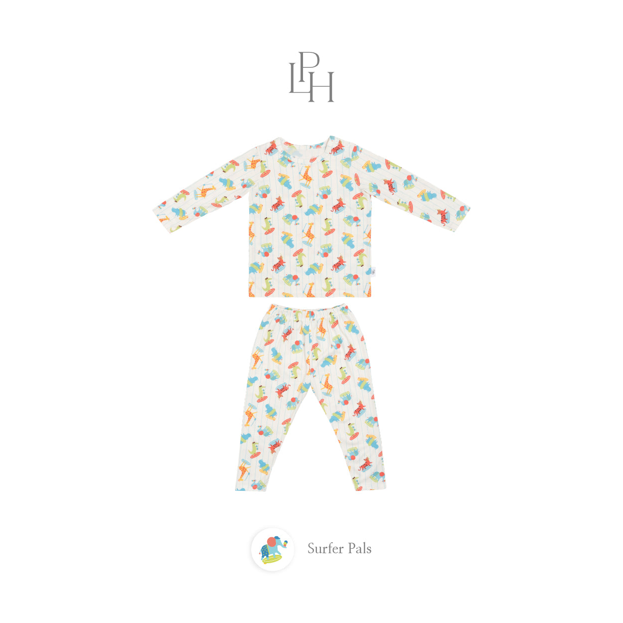 Little Wear Shoulder Button Long Set 41.0