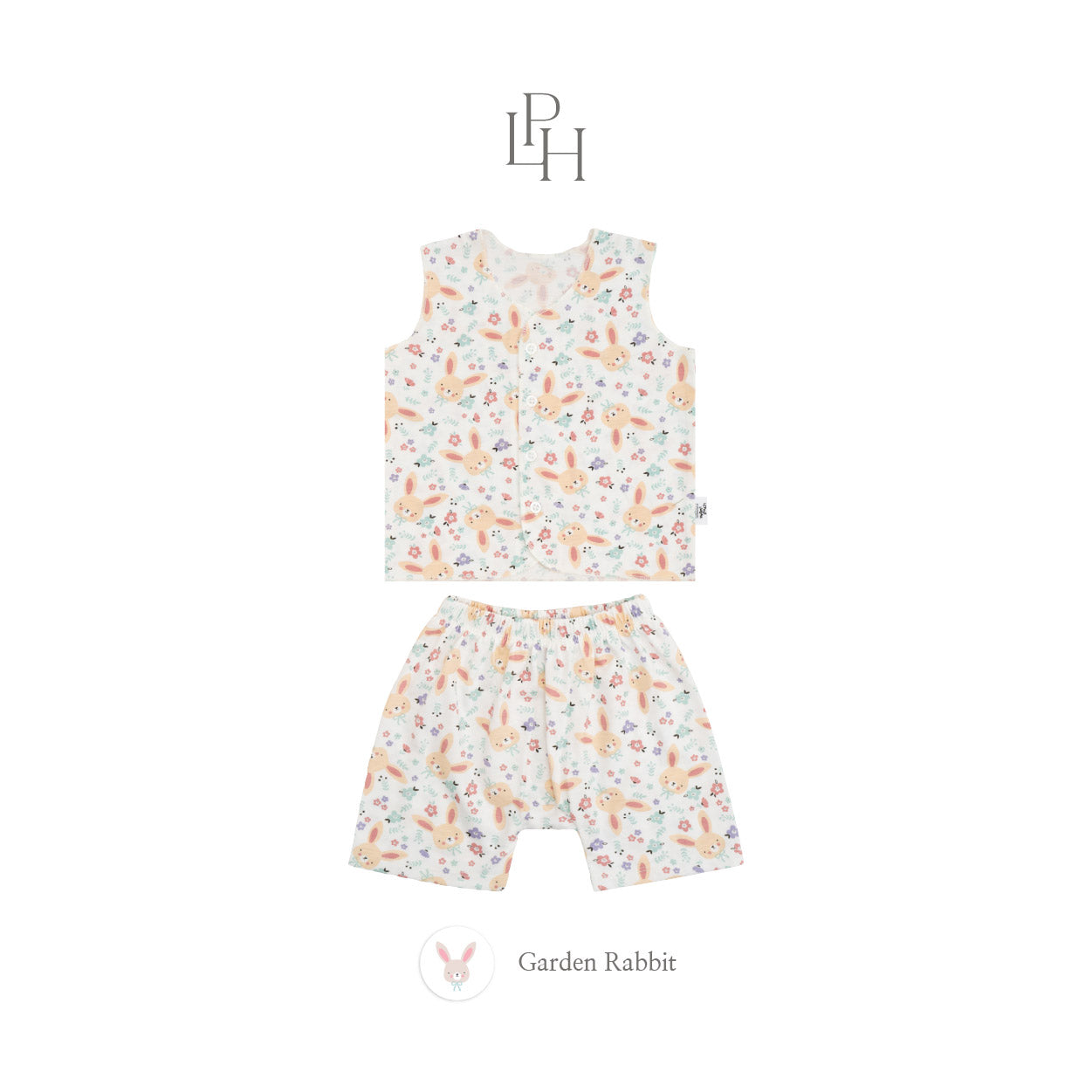Little Wear Button Sleeveless Set 42.0