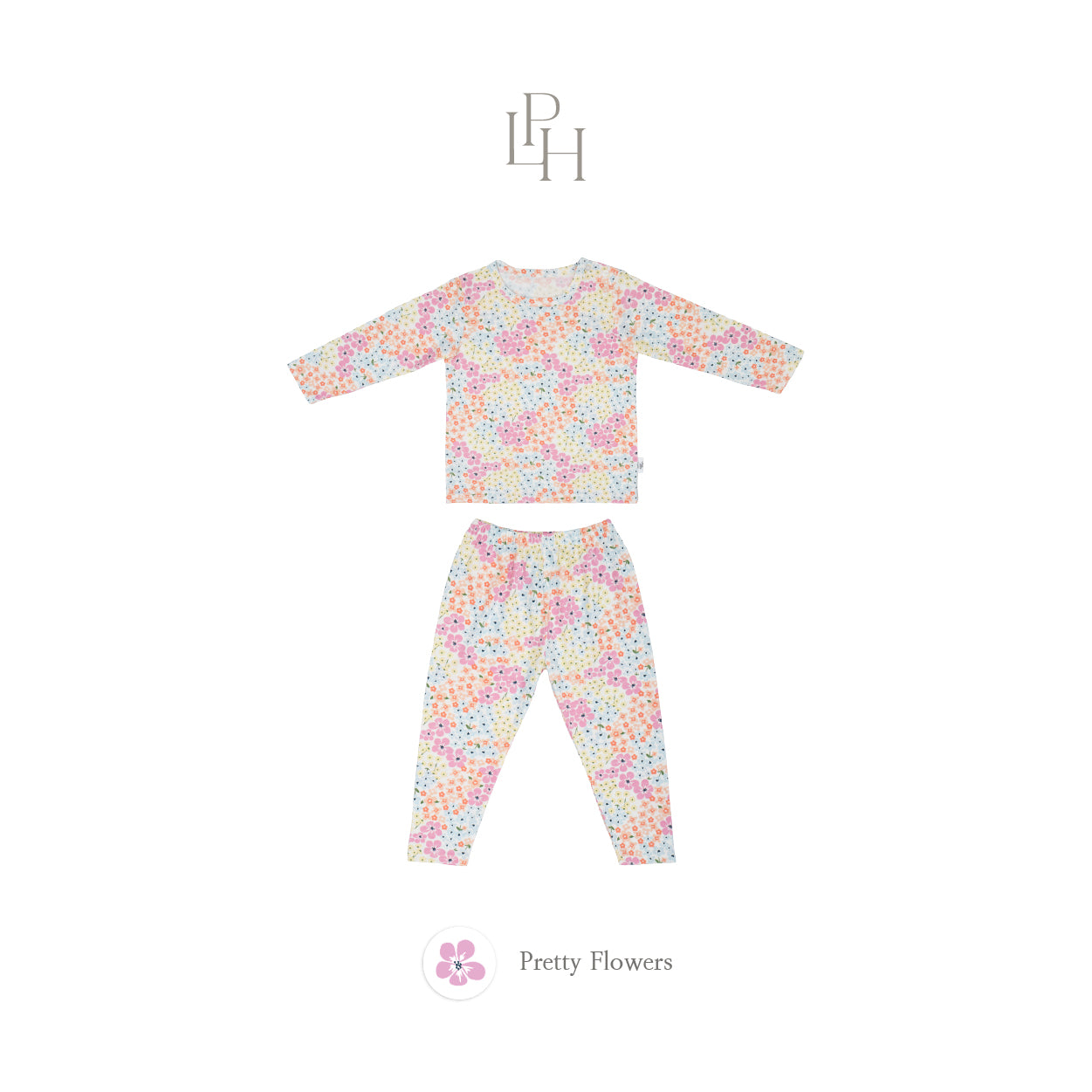 Little Wear Shoulder Button Long Set 38.0