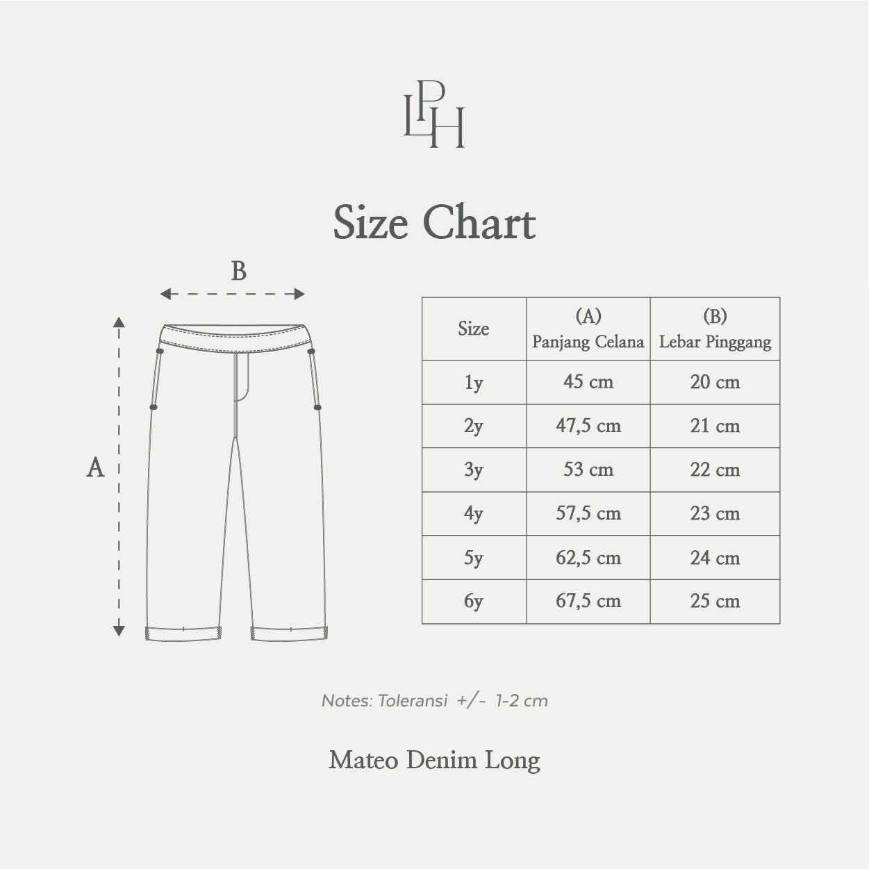 Mateo Denim Long