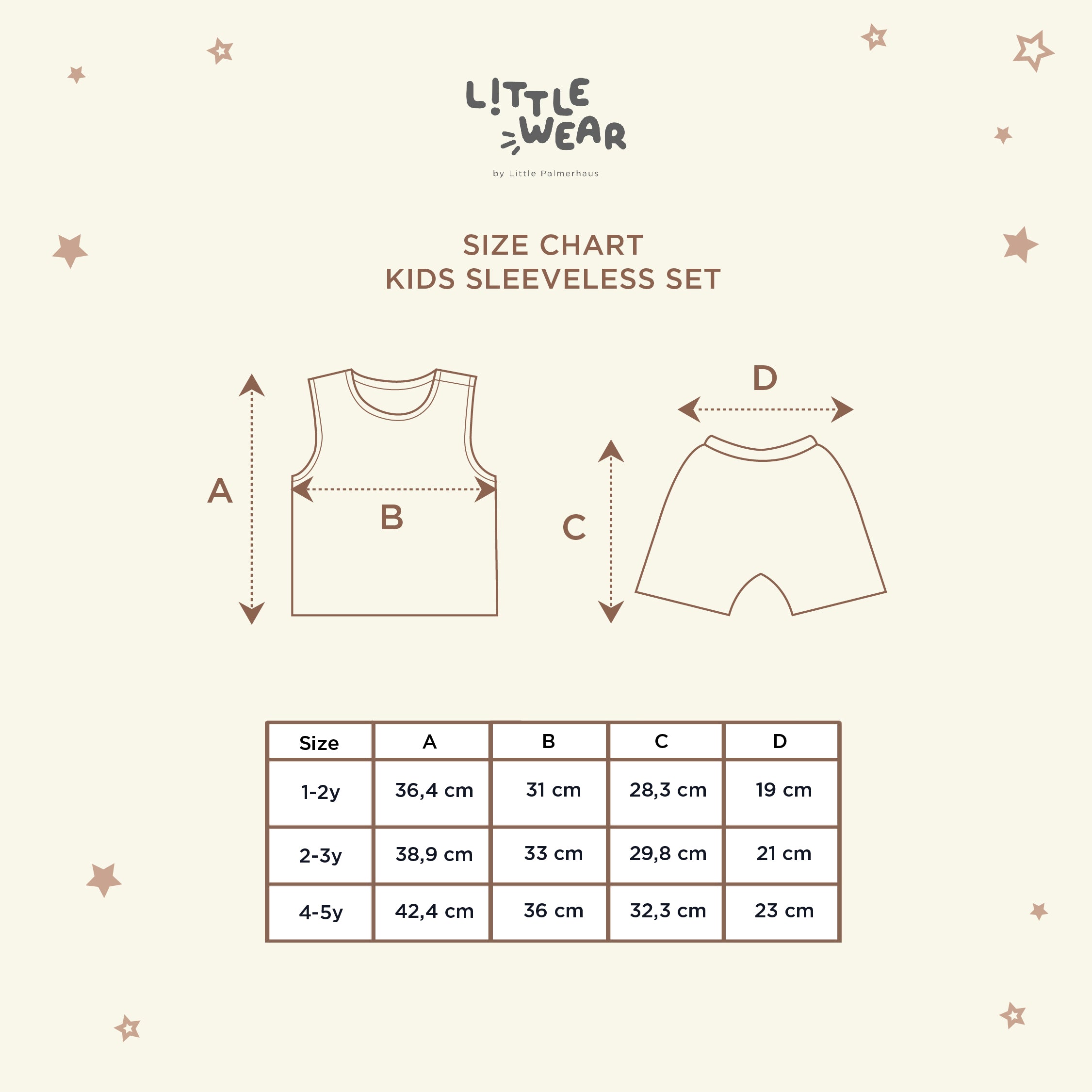 Little Wear Kids Sleeveless Set 22.0