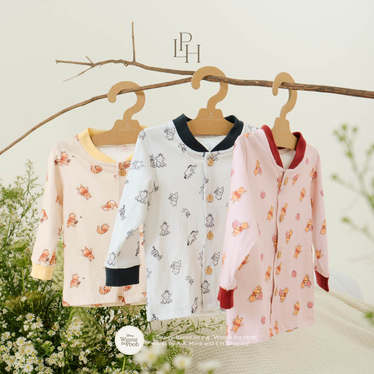 Disney Pooh Sweet Things Baby Pajamas