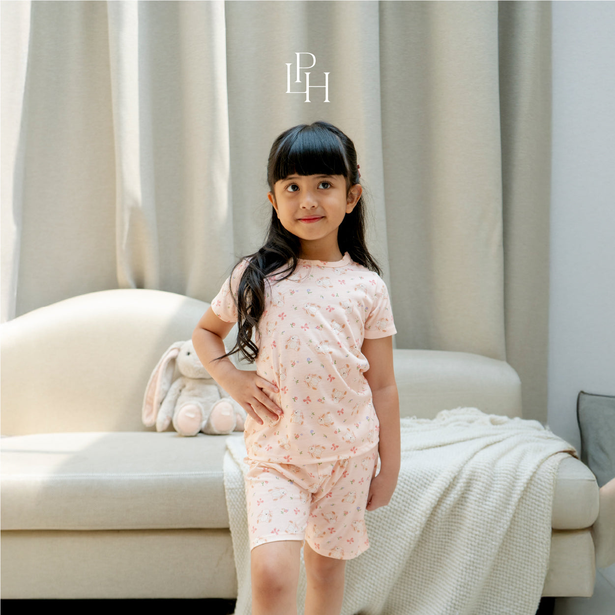 Little Wear Shoulder Button Short Set 37.0