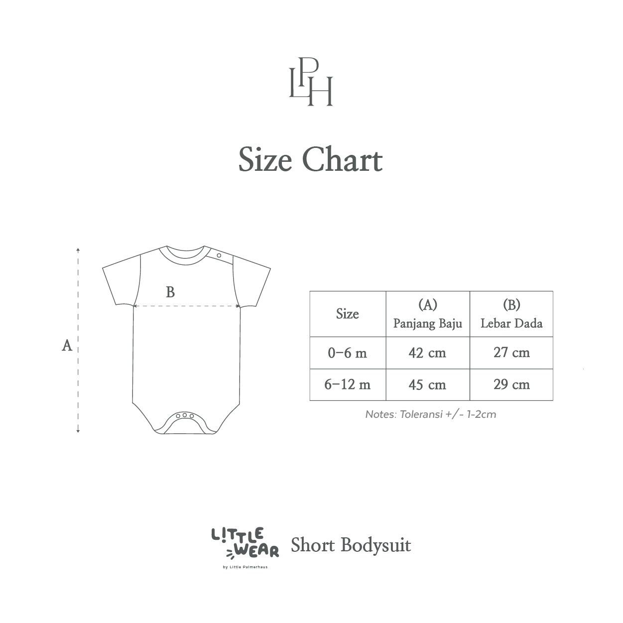 Little Wear Short Bodysuit 38.0