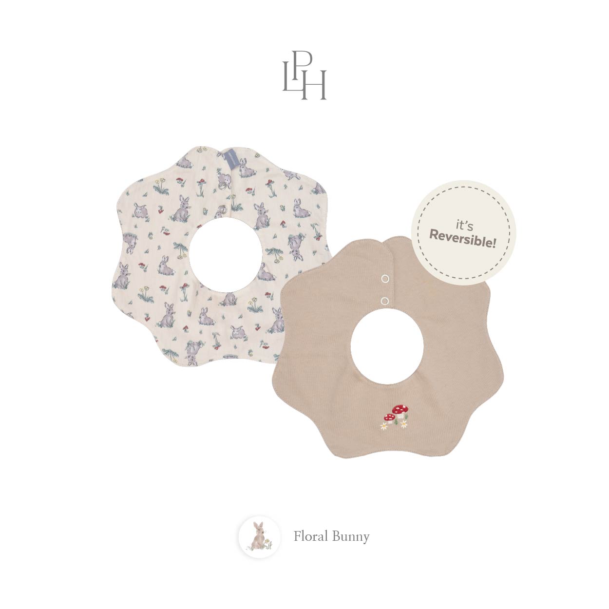 Reversible Scallop Bib 2.0