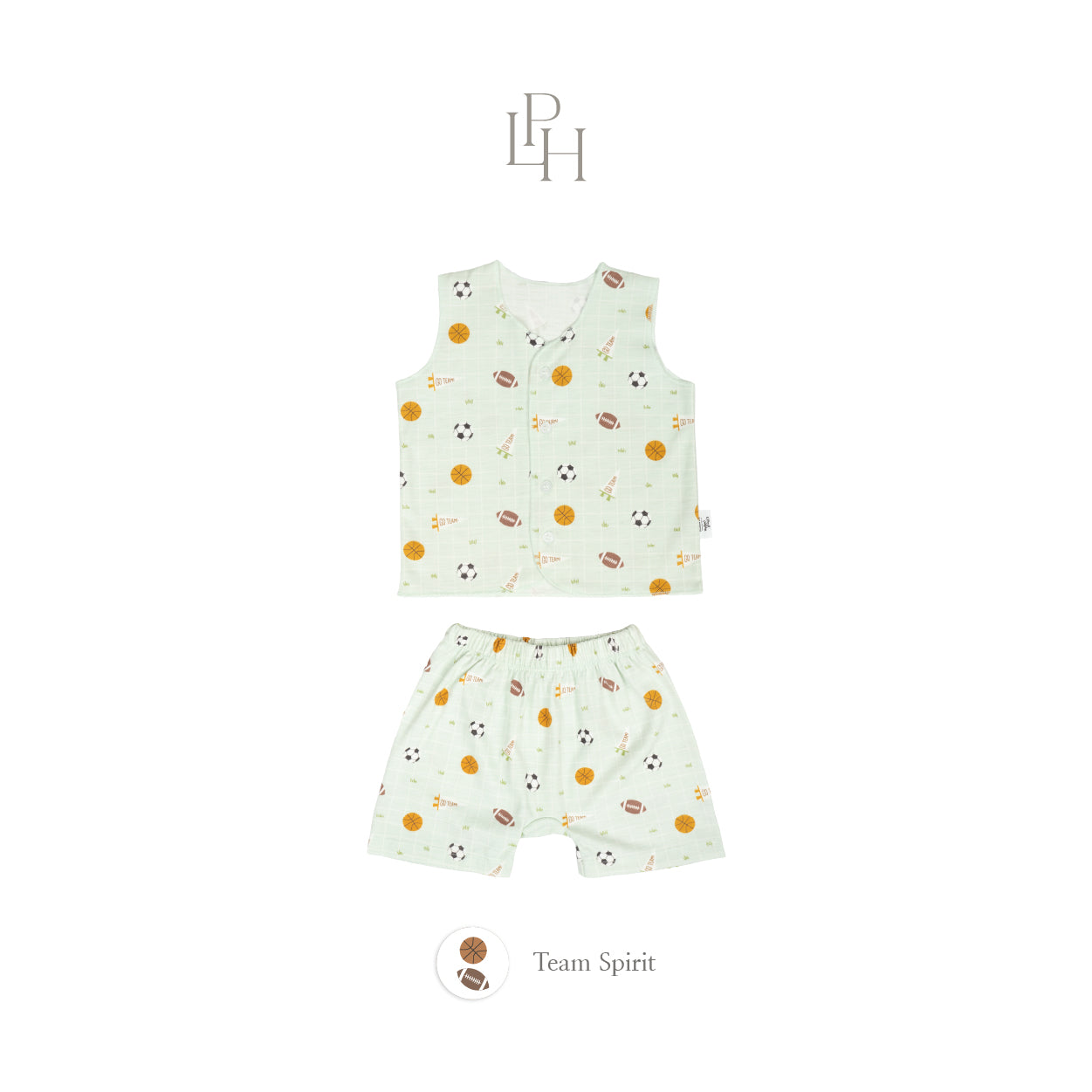 Little Wear Button Sleeveless Set 35.0
