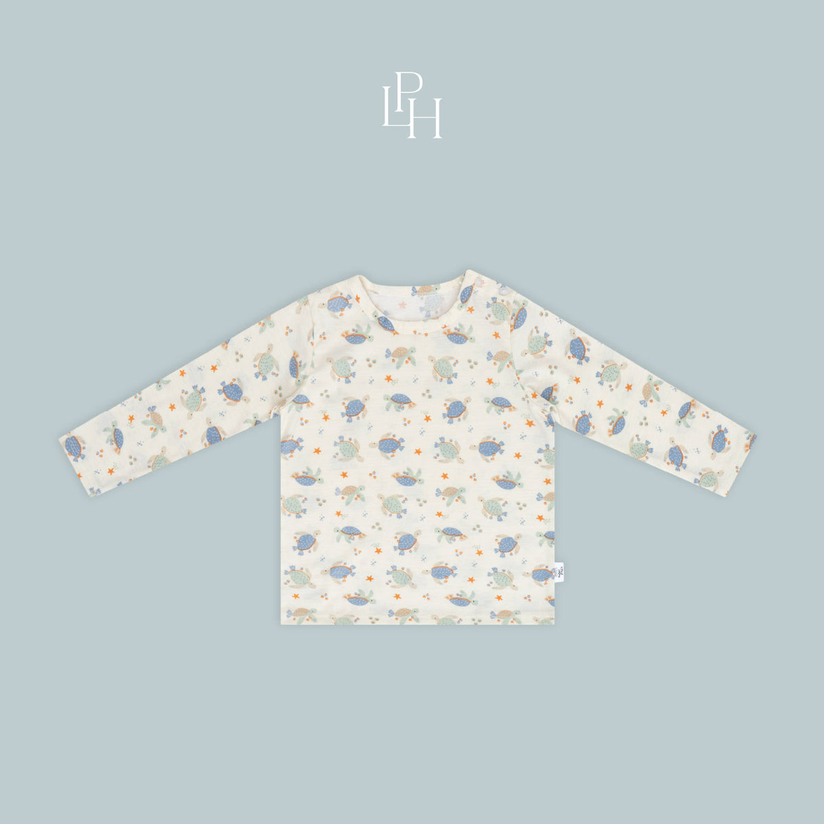 Little Wear Shoulder Button Long Set 44.0