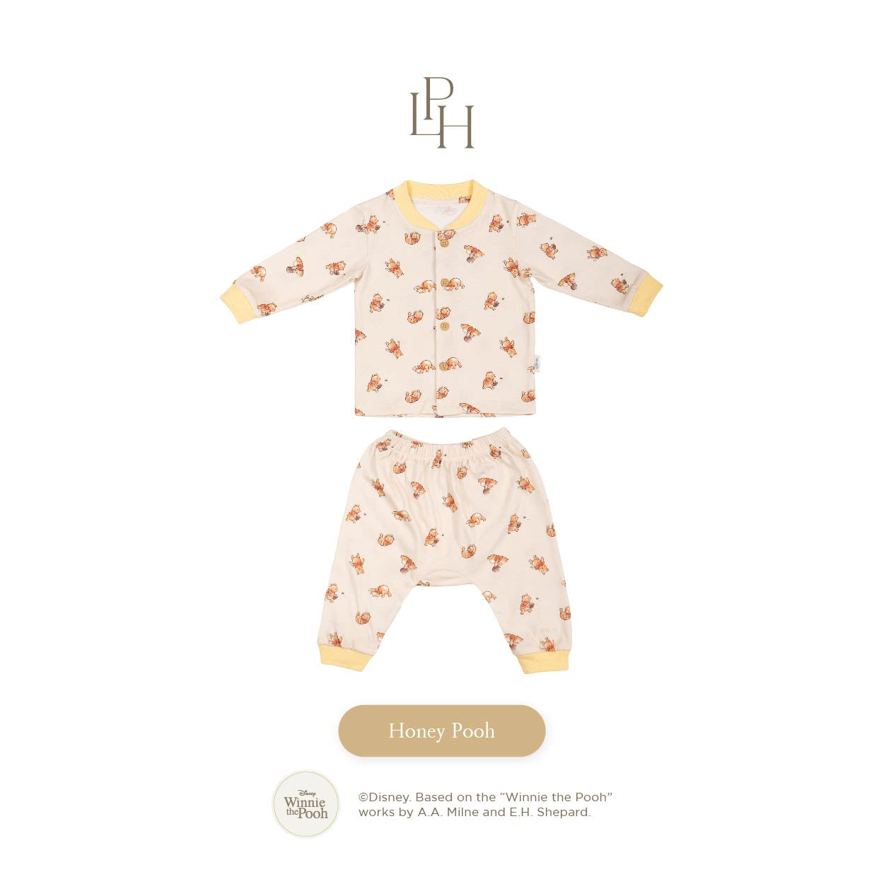 Disney Pooh Sweet Things Baby Pajamas