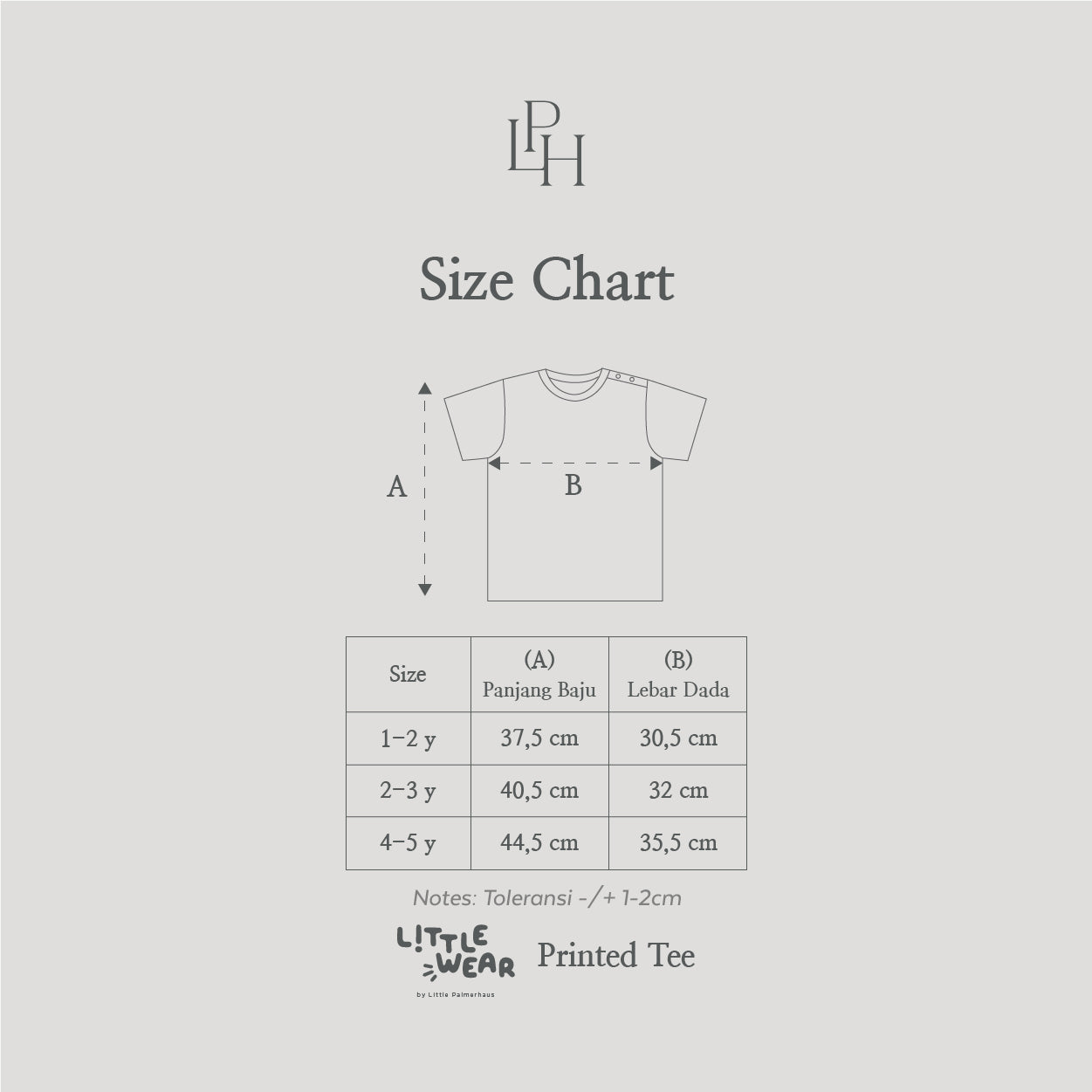 Little Wear Printed Tee 40.0
