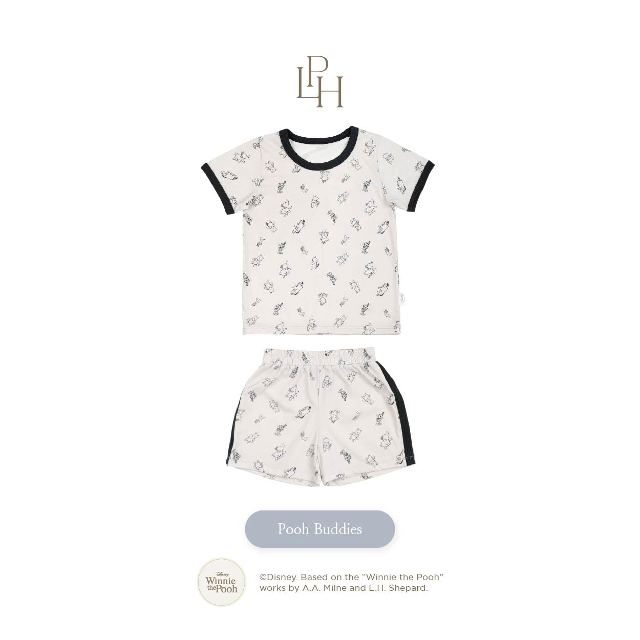 Disney Pooh Sweet Things Short Pajamas