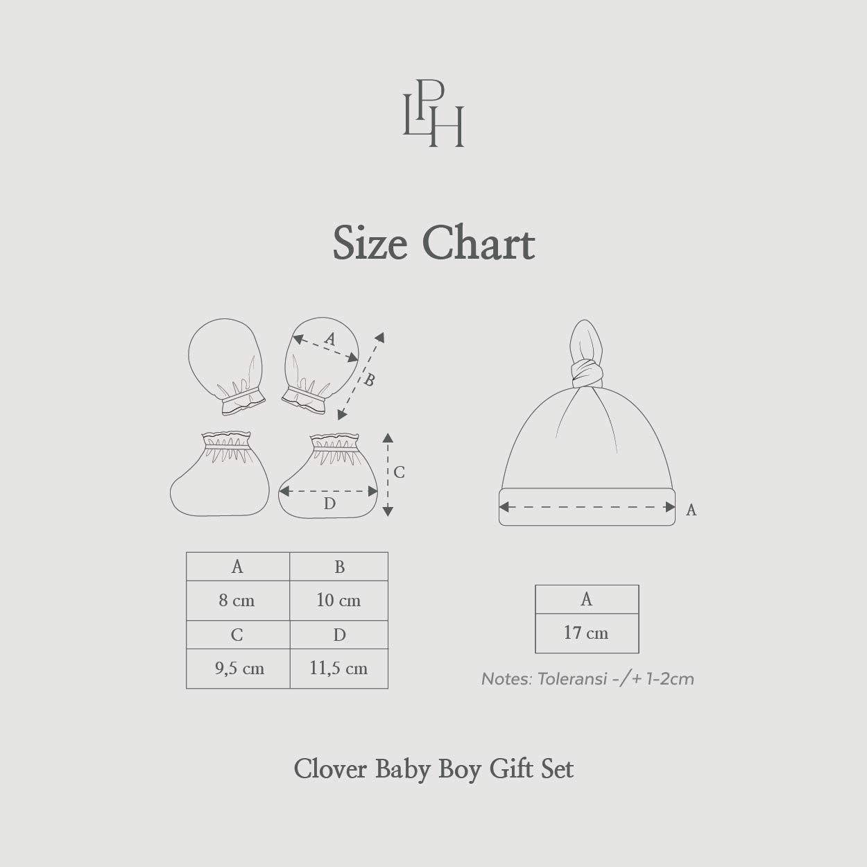Clover Baby Boy Gift Set