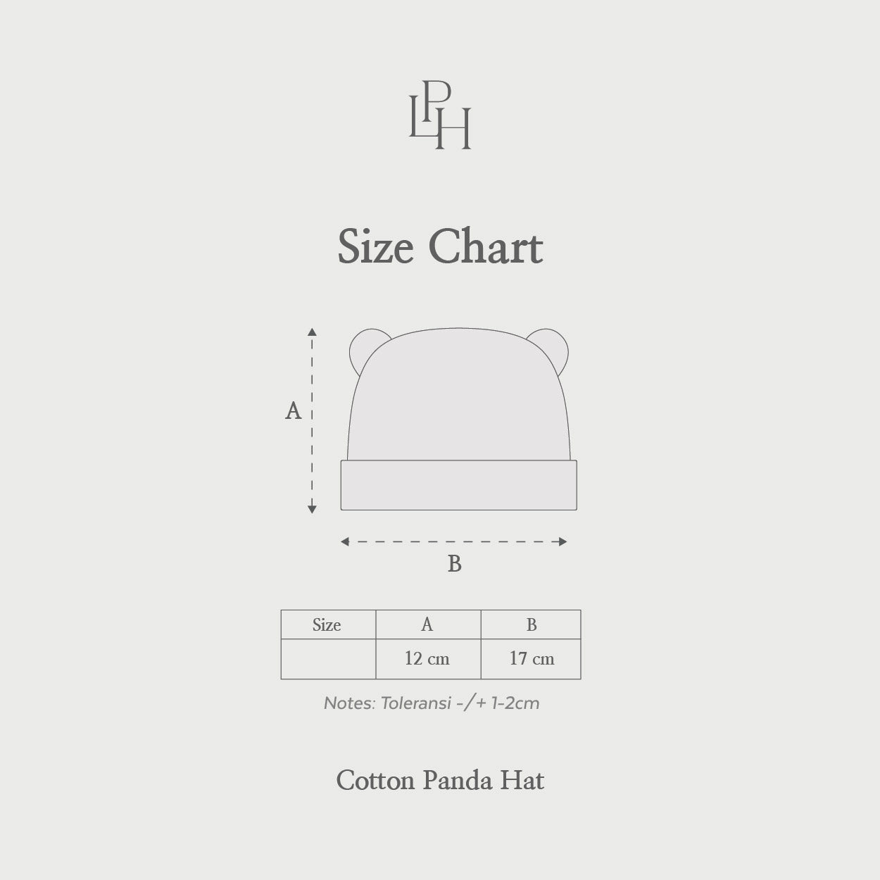Cotton Panda Hat 7.0