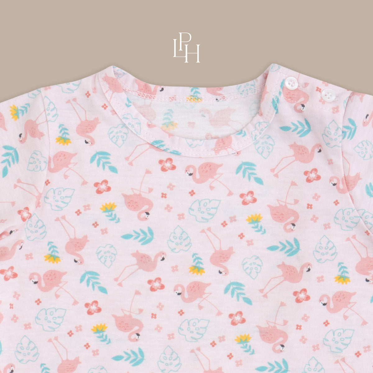 Little Wear Shoulder Button Short Set 45.0