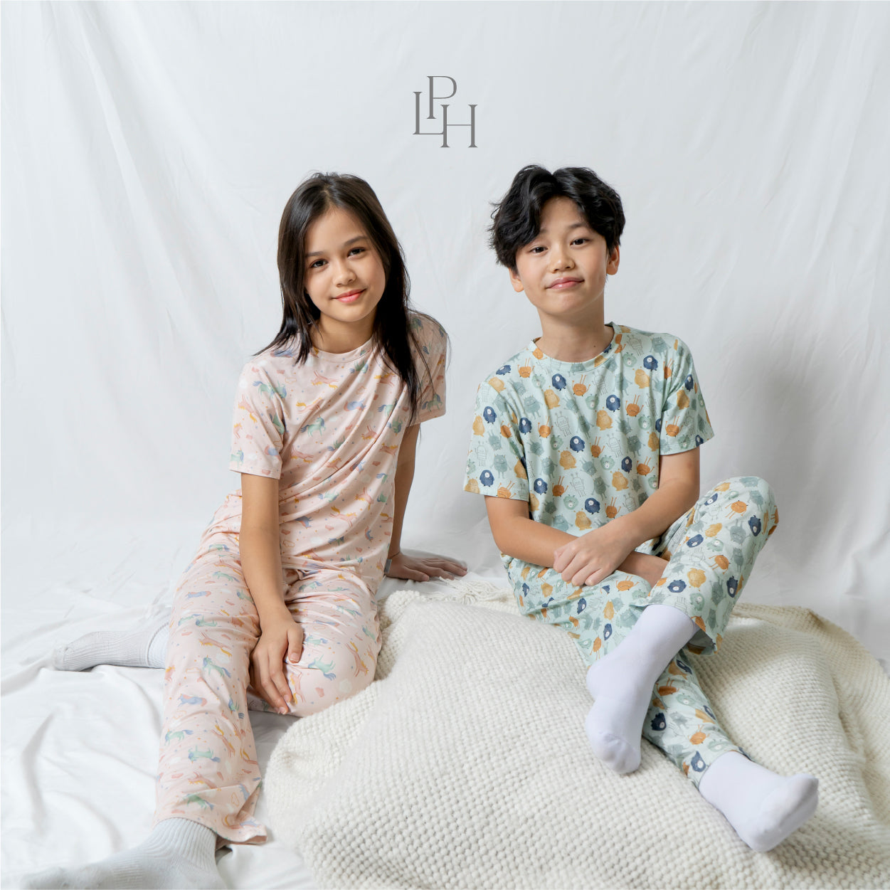 [UPSIZE] TENCEL™ Kids Short Sleeved Pajamas 1.0