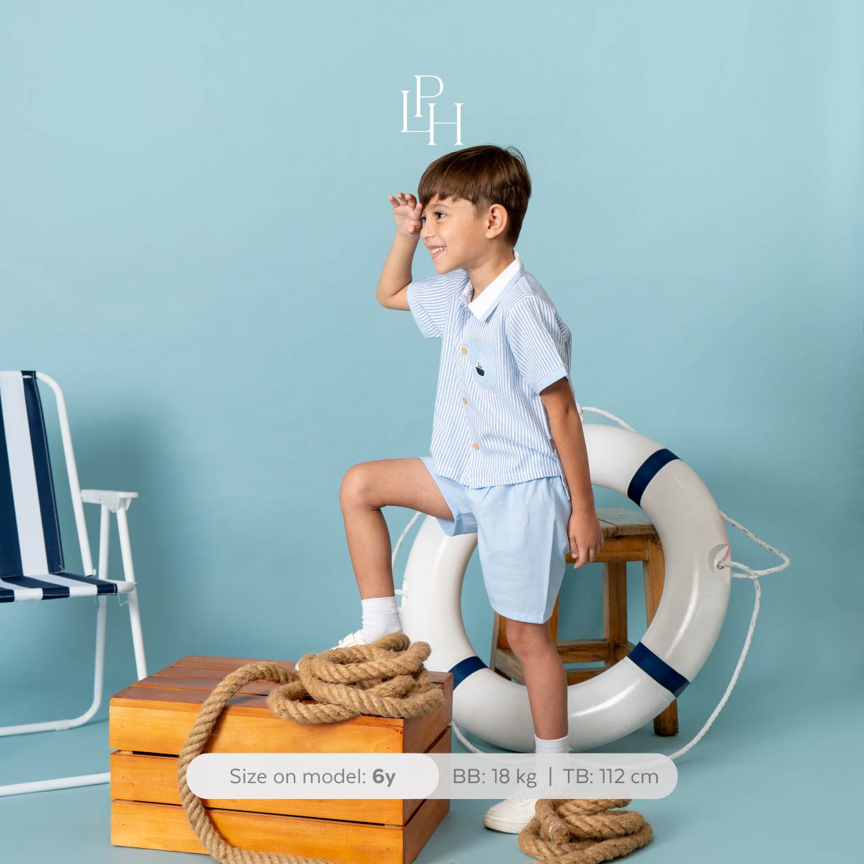 Little Sailor Kids Attire Set
