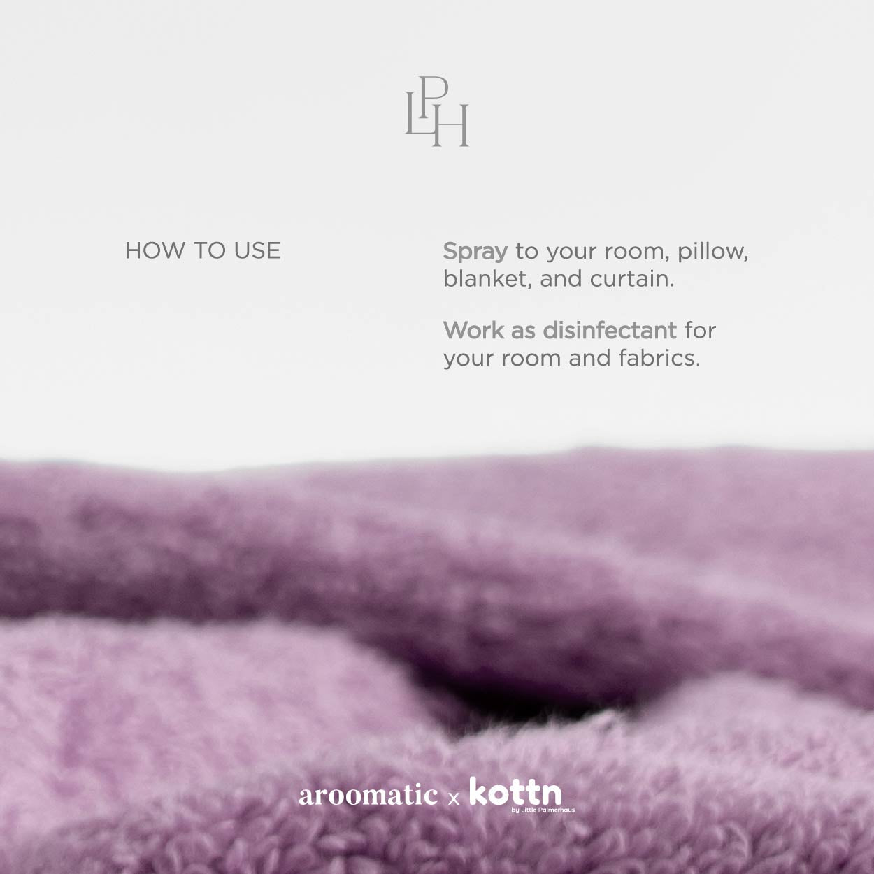 Aroomatic x LPH Home Spray (Pengharum Ruangan)