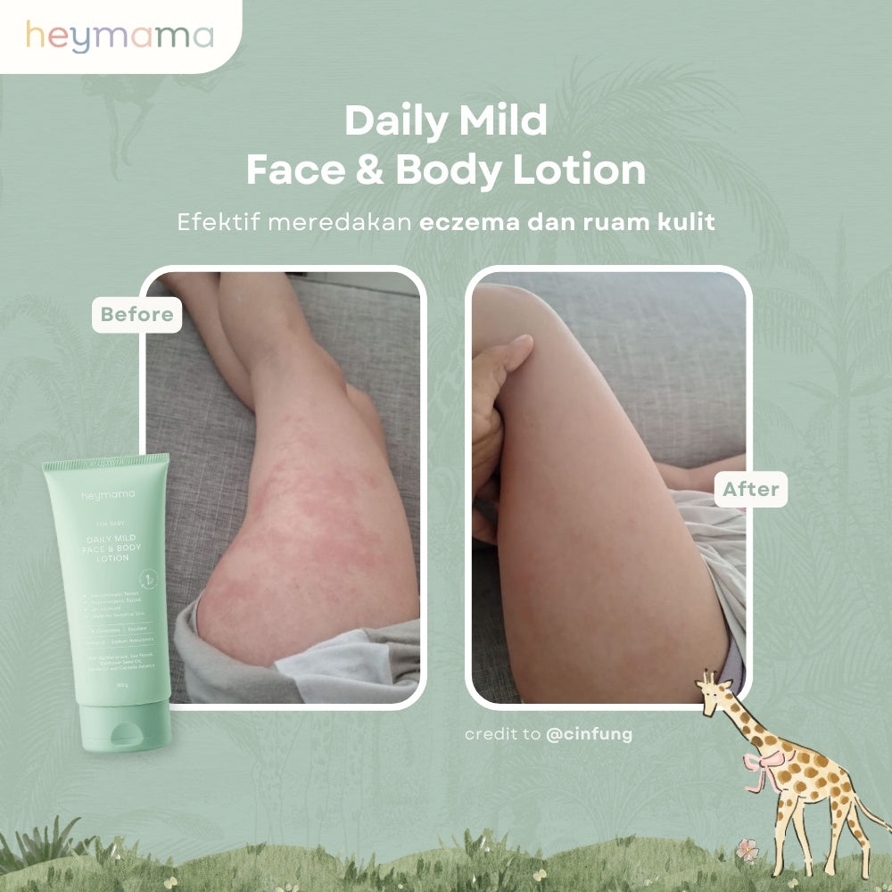 Daily Mild Face & Body Lotion 180gr