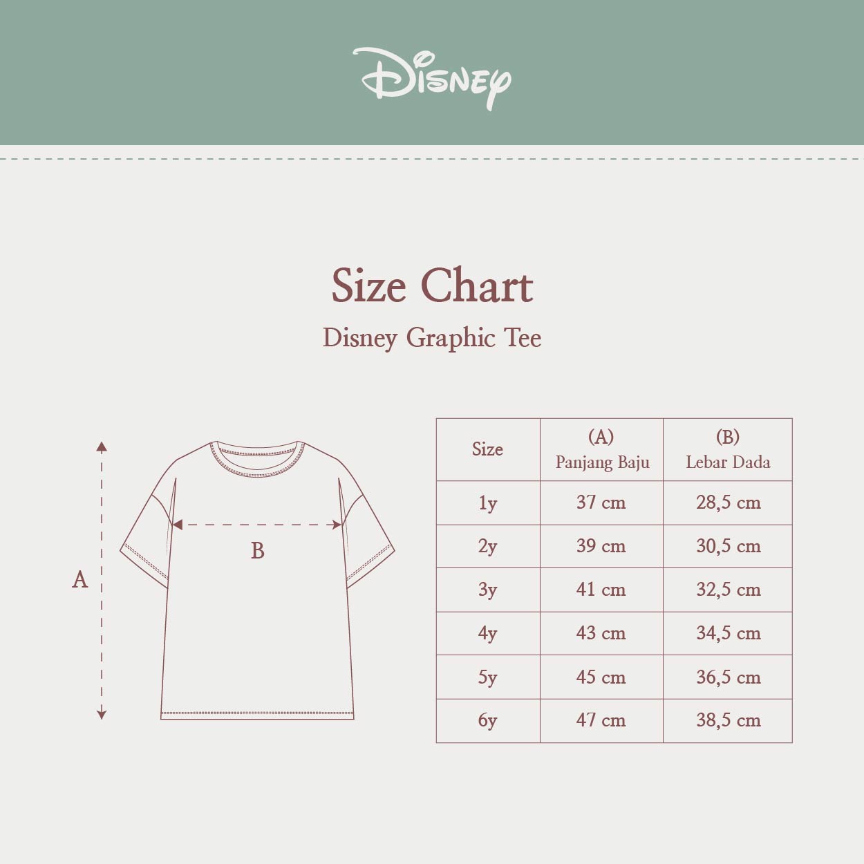 DISNEY GRAPHIC TEE