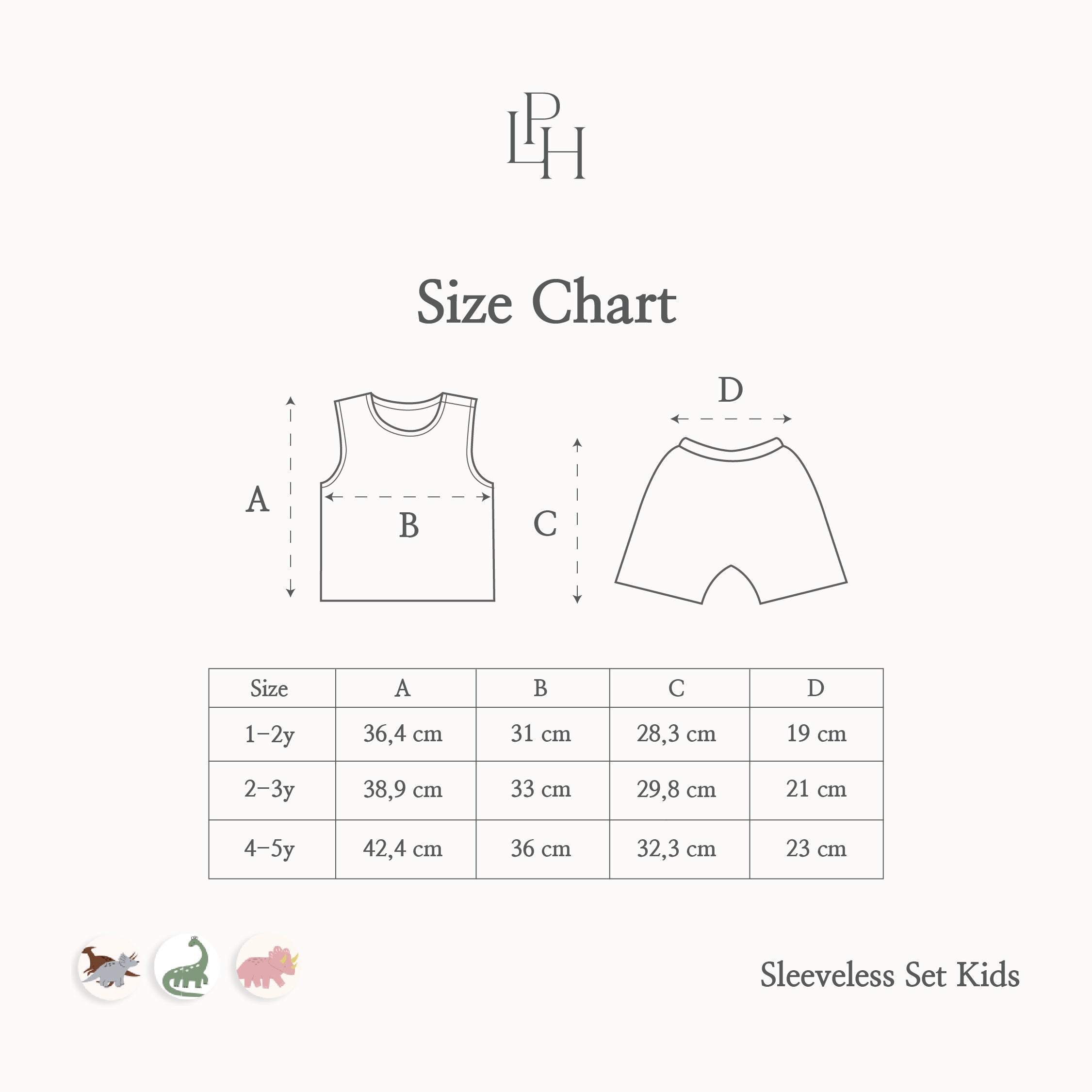 Little Wear Kids Sleeveless Set 25.0