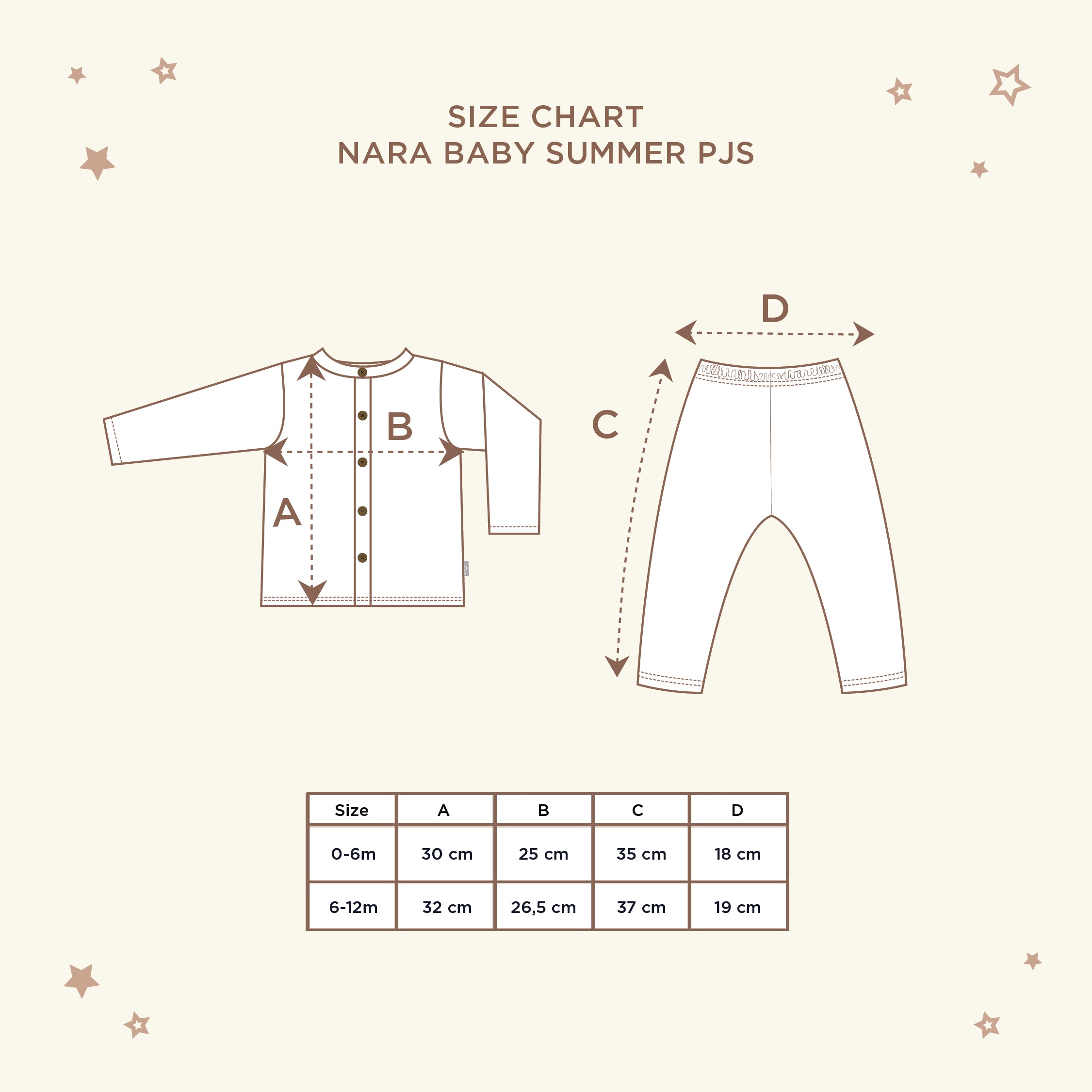 Nara Baby Summer Pjs