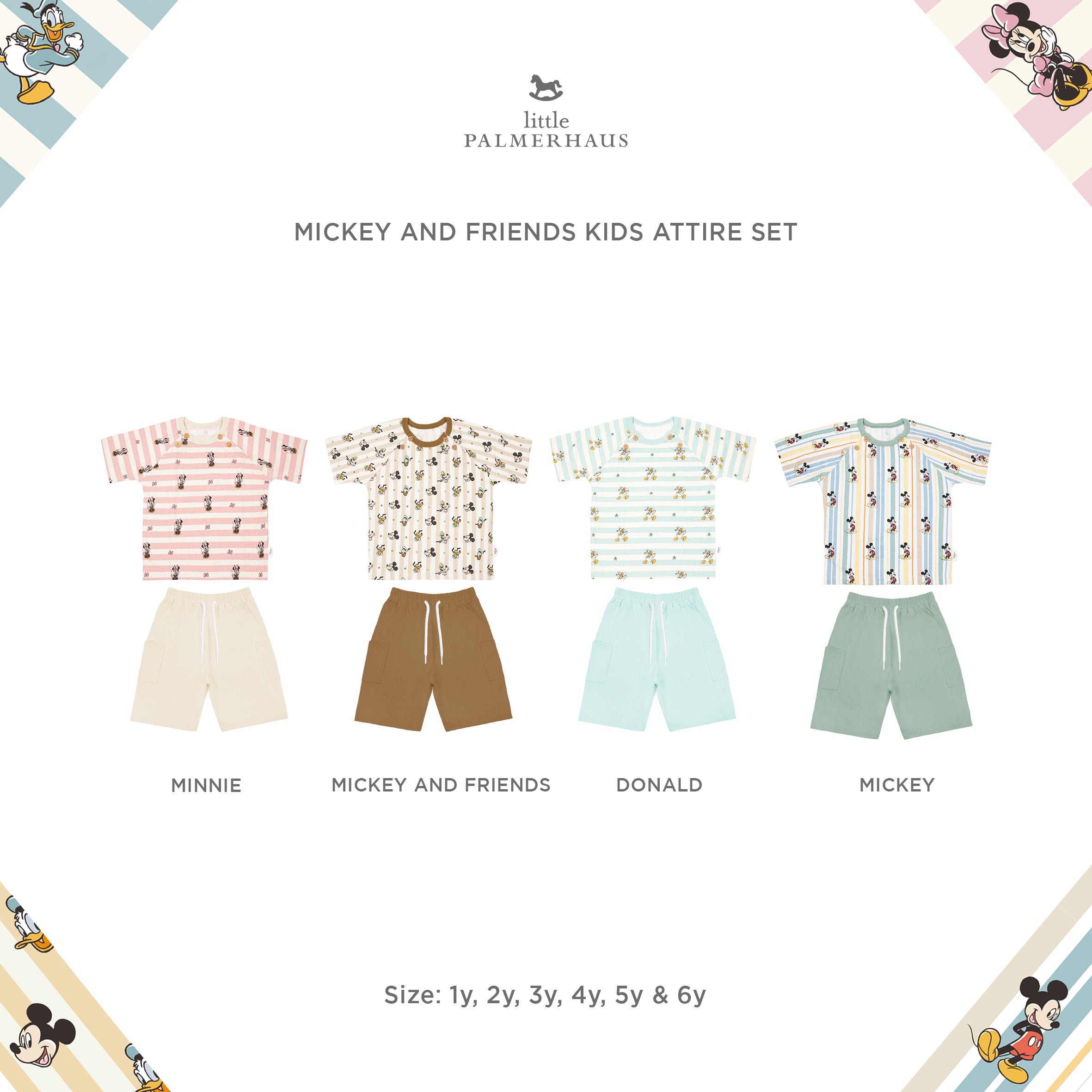 Mickey and Friends Kids Attire Set